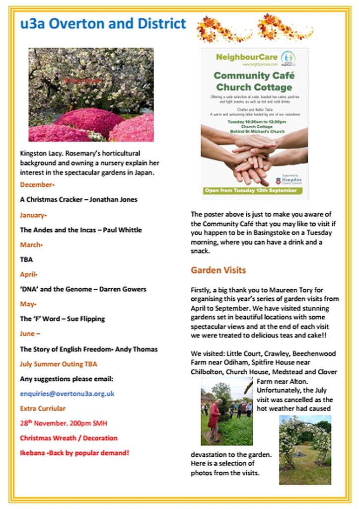 Autumn 2022 Newsletter, Page 3