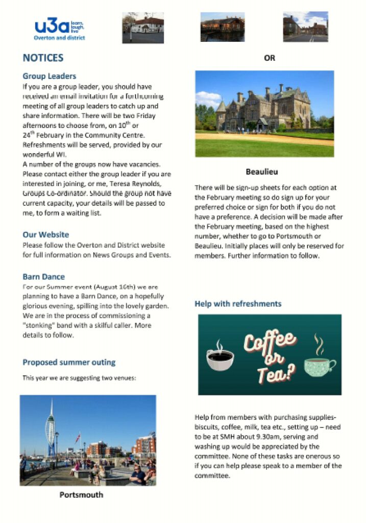 Winter 2023 Newsletter, Page 3